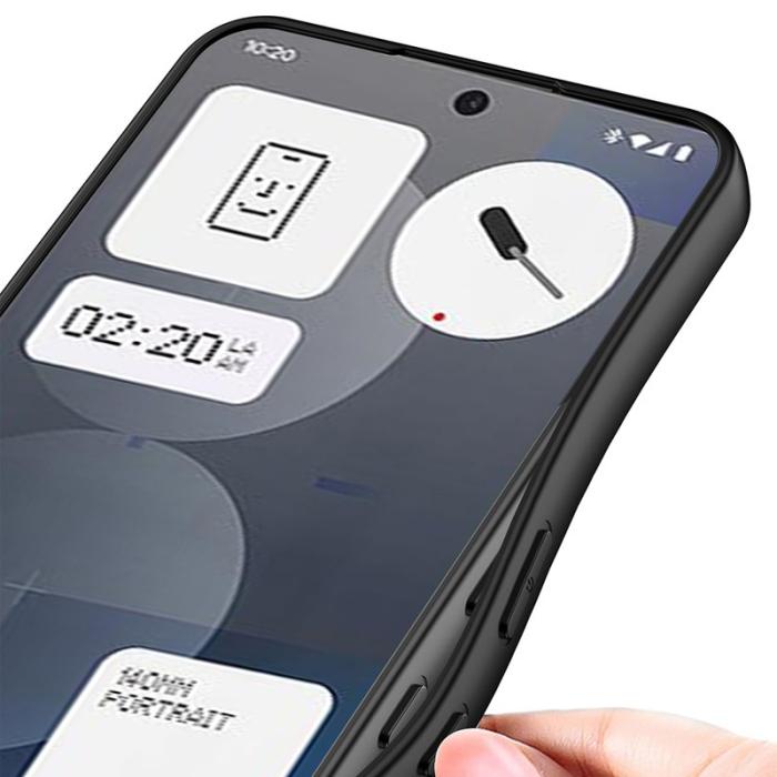 GKK - GKK For Nothing Phone (3a) Fodral PC + TPU - Vit