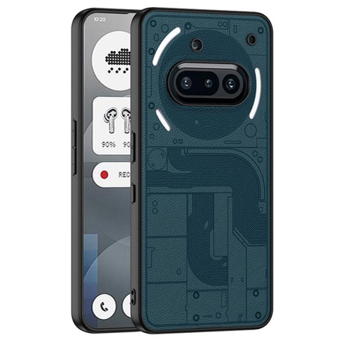 GKK - GKK For Nothing Phone (3a) Fodral Skin-Touch PU - Grön