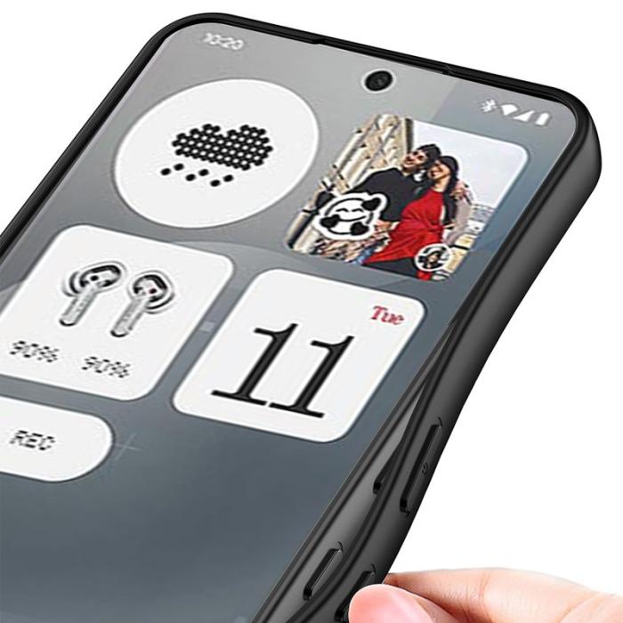 GKK - GKK For Nothing Phone (3a) Fodral Skin-Touch PU - Grön