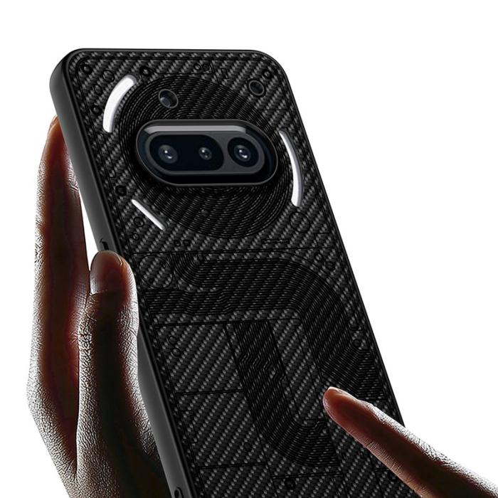 GKK - GKK For Nothing Phone (3a) Fodral Skin-Touch PU - Grön