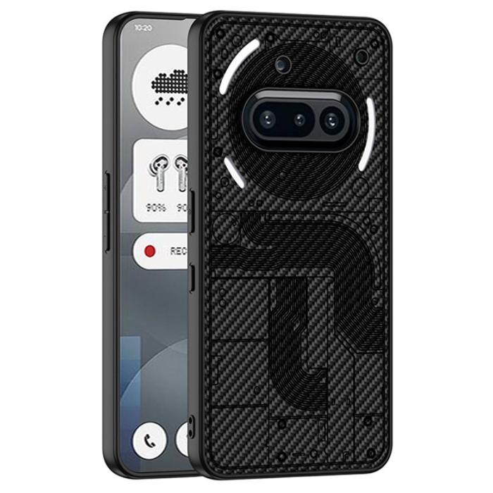 GKK - GKK For Nothing Phone (3a) Fodral Skin-Touch PU - Svart