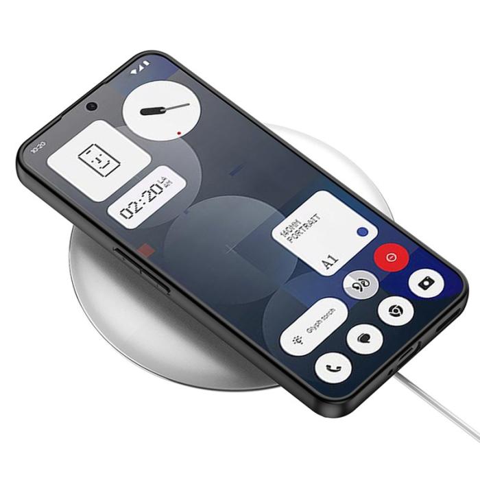 GKK - GKK For Nothing Phone (3a) Fodral Skin-Touch PU - Svart