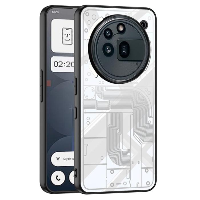 GKK - GKK For Nothing Phone (3a) Pro Fodral - PC + TPU - Vit