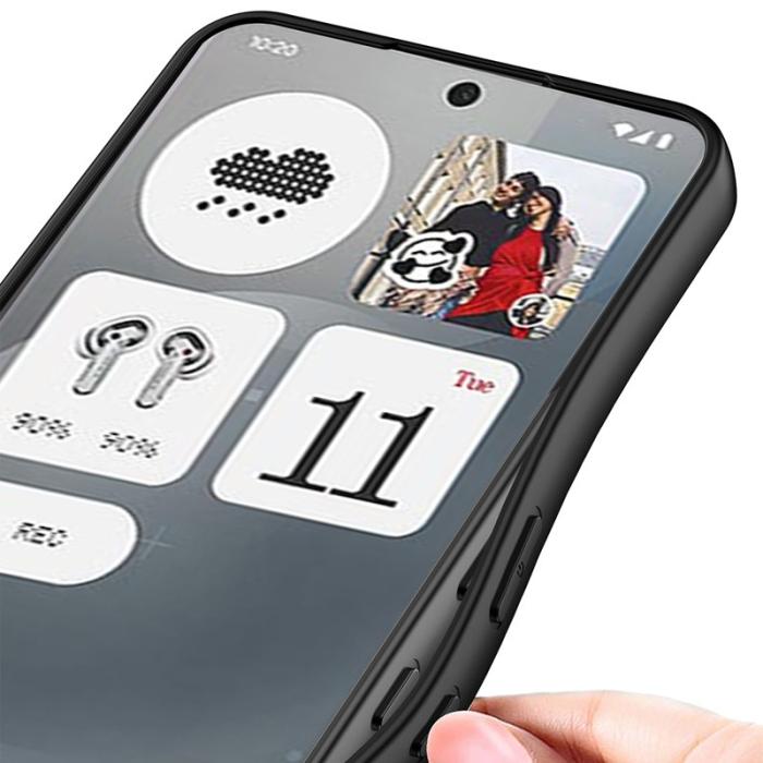 GKK - GKK For Nothing Phone (3a) Pro Fodral - PC + TPU - Vit