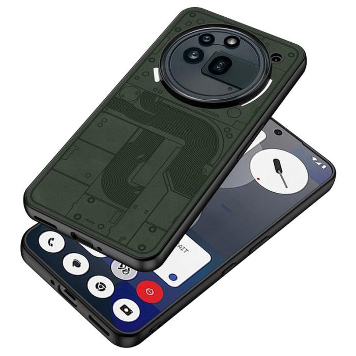 GKK - GKK For Nothing Phone (3a) Pro Fodral PU + TPU + PC - Svart