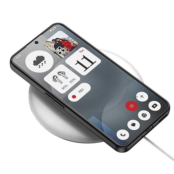 GKK - GKK For Nothing Phone (3a) Pro Fodral PU + TPU + PC - Svart