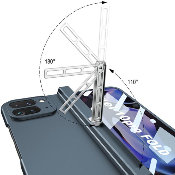 GKK - GKK Google Pixel 10 Pro Fold Fodral - PC + Härdat glas - Svart