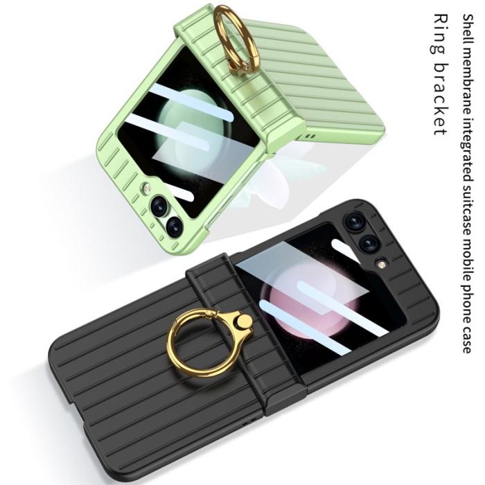 GKK - GKK Hinge Protection Fodral för Samsung Galaxy Z Flip5 - Hård PC - Rosa