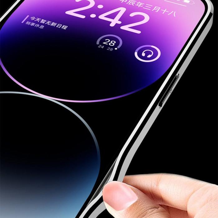 GKK - GKK iPhone 14 Pro Fodral Äkta läder - Svart