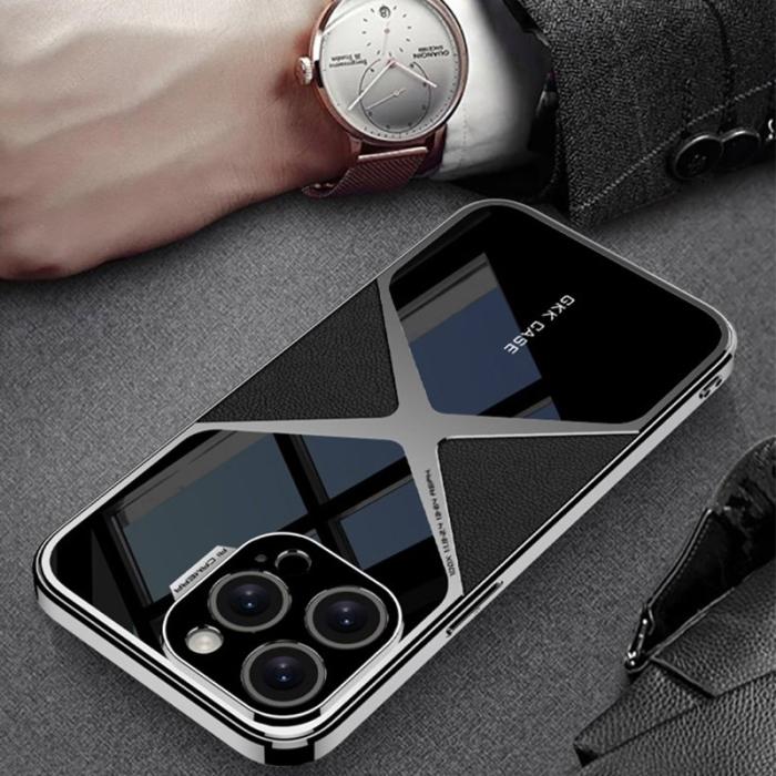 GKK - GKK iPhone 14 Pro Fodral Äkta läder - Svart