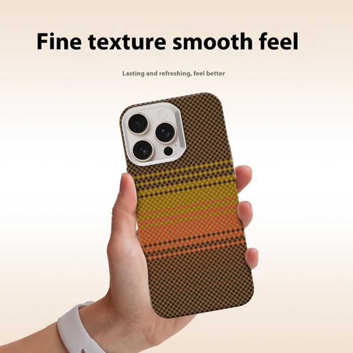 GKK - GKK iPhone 16 Pro Fodral - Hård PC - MagSafe - Sunrise Gold