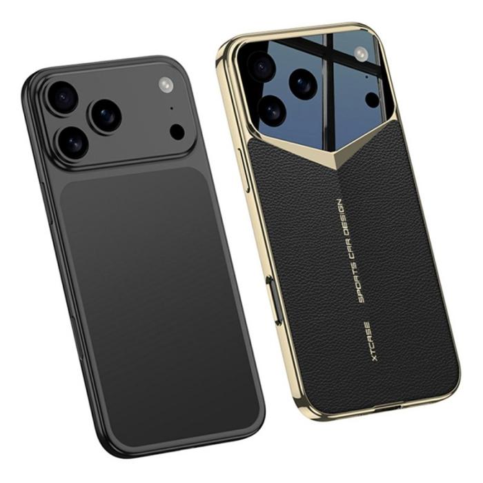GKK - GKK iPhone 17 Pro Fodral Äkta läder - Grön