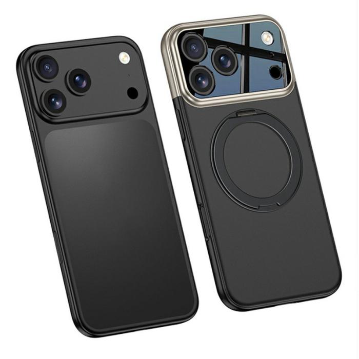 GKK - GKK iPhone 17 Pro Max Fodral Detachable Kamera - Röd - Svart