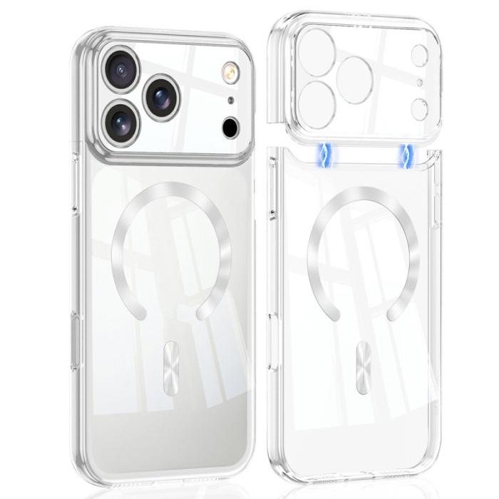GKK - GKK iPhone 17 Pro Max Fodral - Transparent - PC - MagSafe