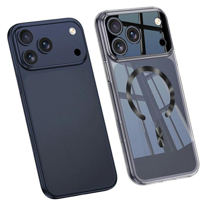 GKK - GKK iPhone 17 Pro Max Fodral - Transparent - PC - MagSafe