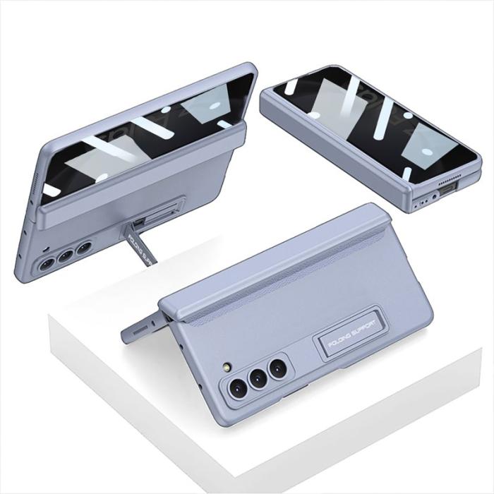 GKK - GKK Kickstand Fodral för Samsung Galaxy Z Fold5 - PC - Baby Blue