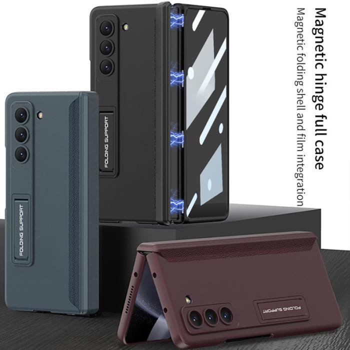 GKK - GKK Kickstand Fodral för Samsung Galaxy Z Fold5 - PC - Grön