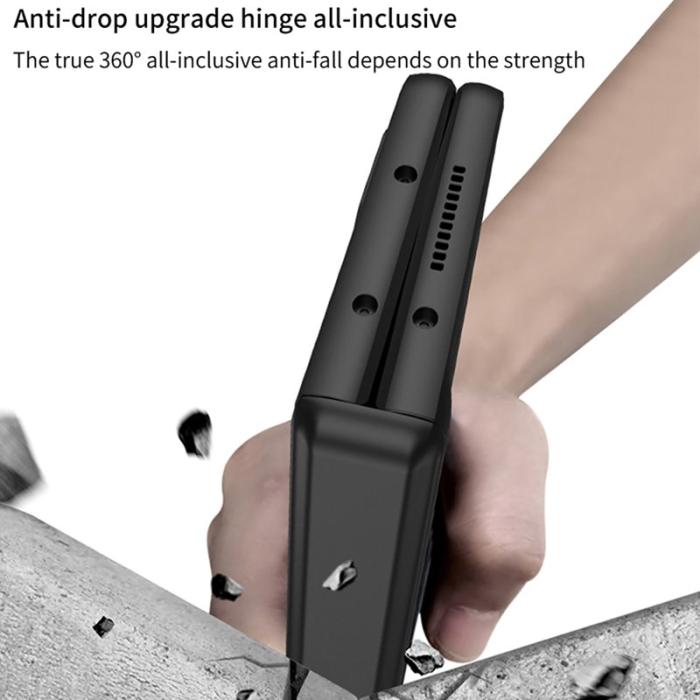 GKK - GKK Kickstand Fodral för Samsung Galaxy Z Fold5 - PC - Midnattsgrön