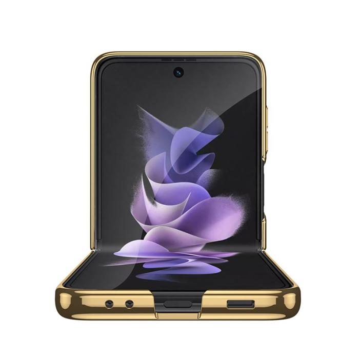 GKK - GKK Marble Pattern iPhone 16 Skal Äkta Läder - Vit