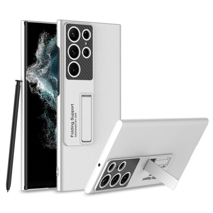 GKK - GKK Samsung Galaxy S22 Ultra Fodral Äkta kolfiber - Vit