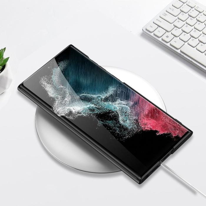 GKK - GKK Samsung Galaxy S23 Ultra Fodral - Gummi - Svart