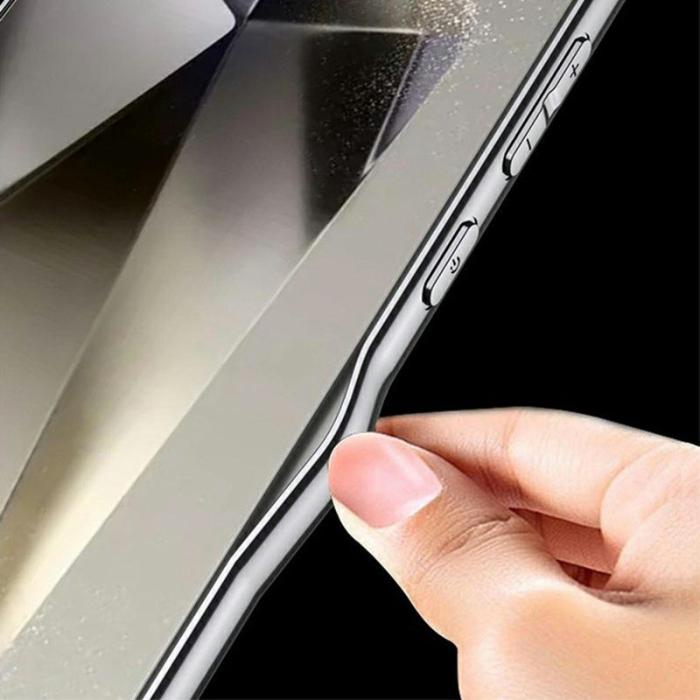 GKK - GKK Samsung Galaxy S23 Ultra Fodral - PC+TPU+PU - Kolfiber - Svart