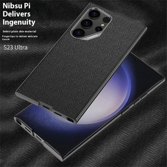 GKK - GKK Samsung Galaxy S23 Ultra Fodral Skin Touch PC + TPU - Brun