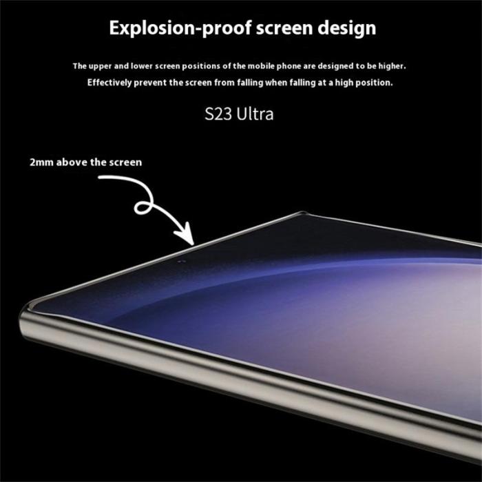 GKK - GKK Samsung Galaxy S23 Ultra Fodral Skin Touch PC + TPU - Brun