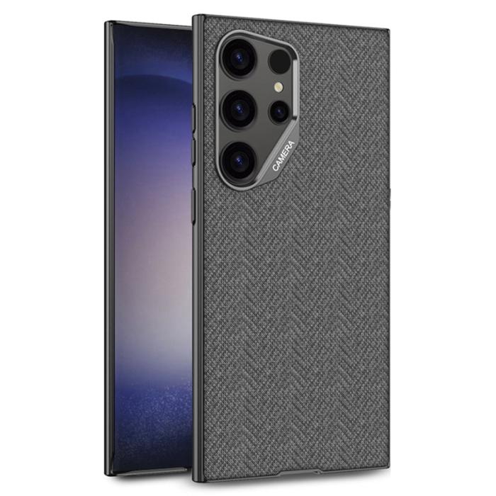 GKK - GKK Samsung Galaxy S23 Ultra Fodral Skin Touch PC + TPU - Grå