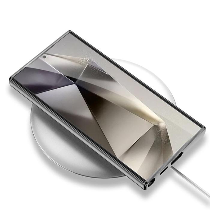 GKK - GKK Samsung Galaxy S24 Ultra Fodral Äkta läder - Röd