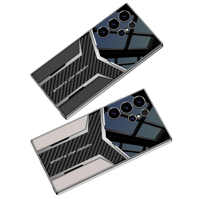 GKK - GKK Samsung Galaxy S24 Ultra Fodral - Carbon Fiber - Svart