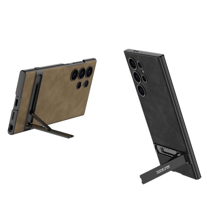 GKK - GKK Samsung Galaxy S24 Ultra Fodral - Hård PC Slim - Grå