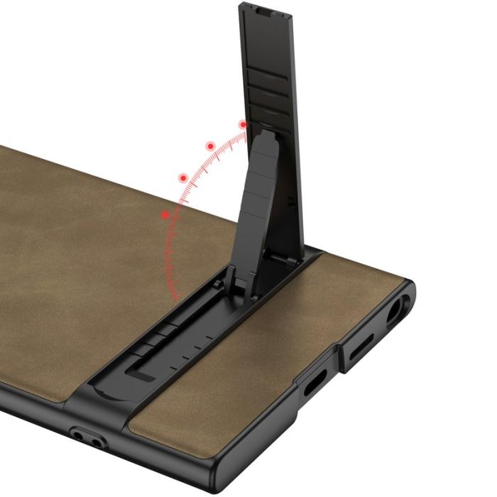 GKK - GKK Samsung Galaxy S24 Ultra Fodral - Hård PC Slim - Grå