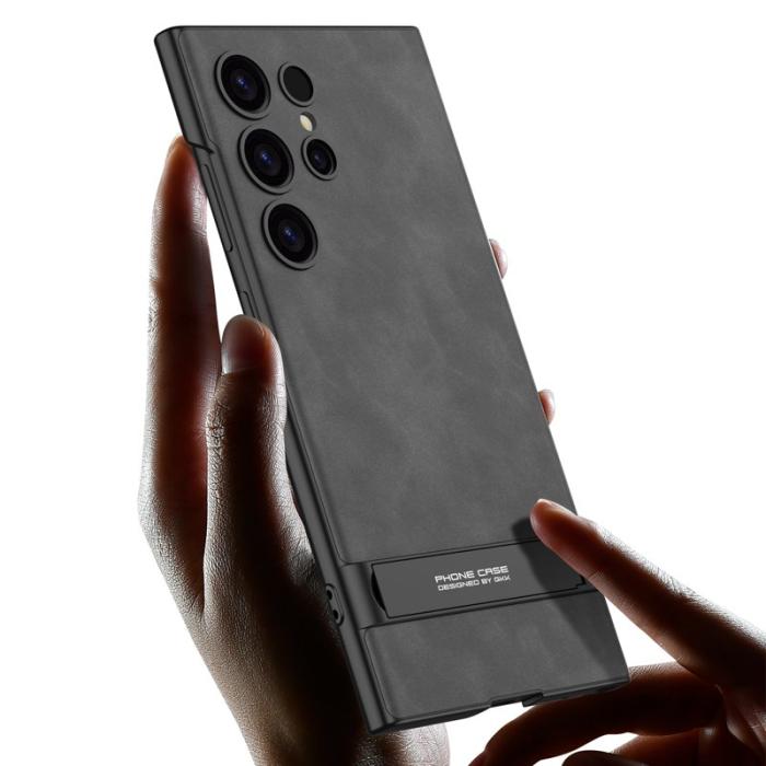 GKK - GKK Samsung Galaxy S24 Ultra Fodral - Hård PC Slim - Svart