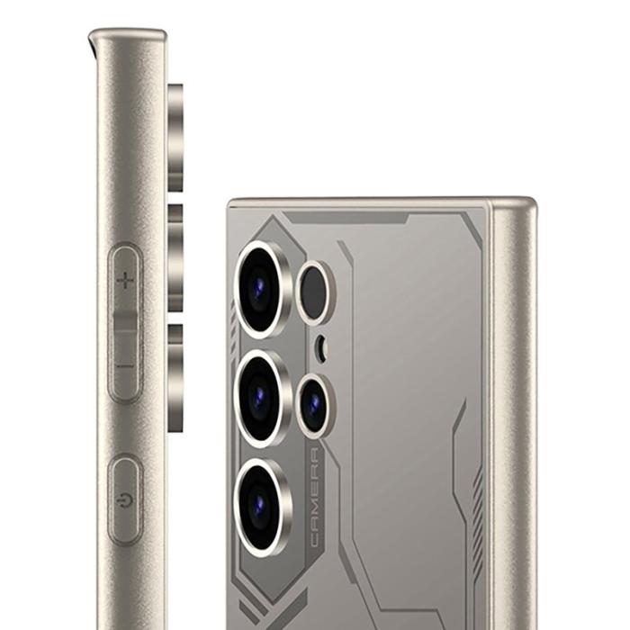 GKK - GKK Samsung Galaxy S24 Ultra Fodral Hard PC Skin-Touch - Svart