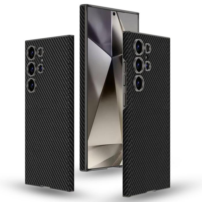 GKK - GKK Samsung Galaxy S24 Ultra Fodral PC+PU - Kolfiber