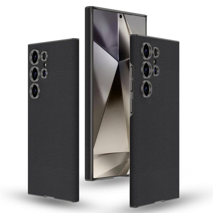 GKK - GKK Samsung Galaxy S24 Ultra Fodral PC+PU - Titanium Black