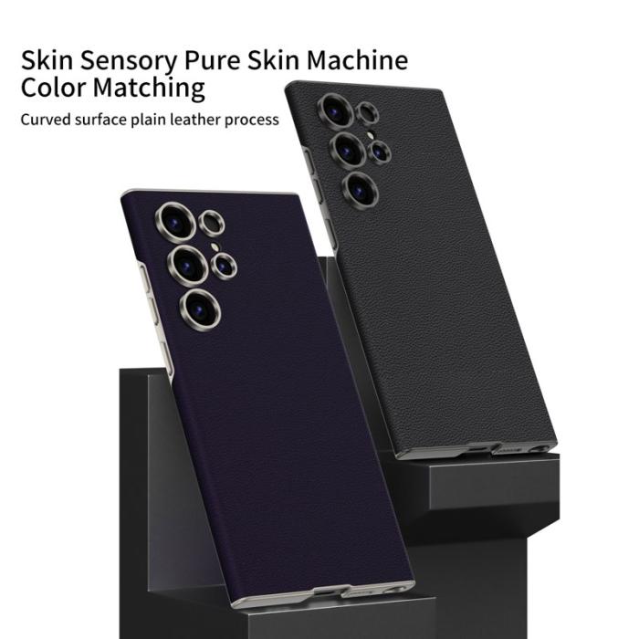 GKK - GKK Samsung Galaxy S24 Ultra Fodral PC+PU - Titanium Black