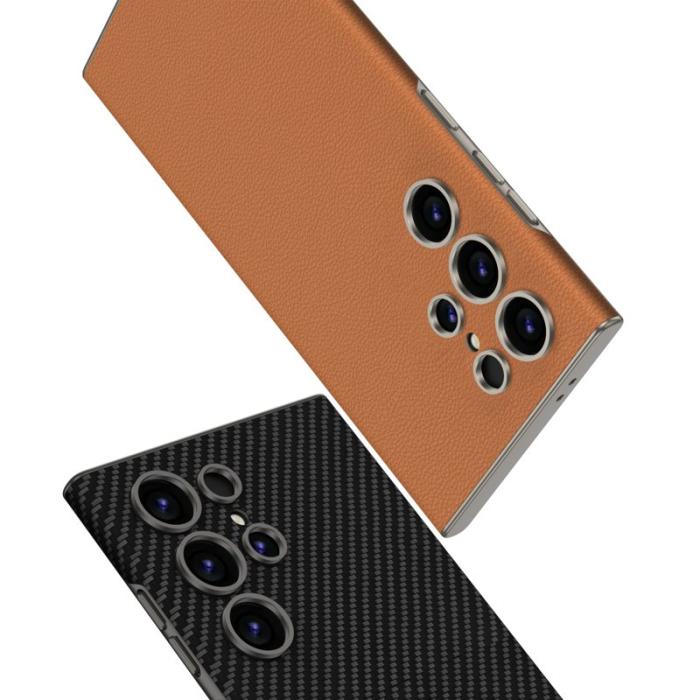 GKK - GKK Samsung Galaxy S24 Ultra Fodral PC+PU - Titanium Black