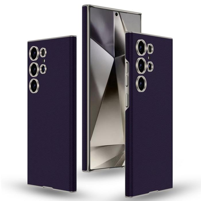 GKK - GKK Samsung Galaxy S24 Ultra Fodral PC+PU - Titanium Grey