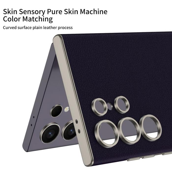 GKK - GKK Samsung Galaxy S24 Ultra Fodral PC+PU - Titanium Grey