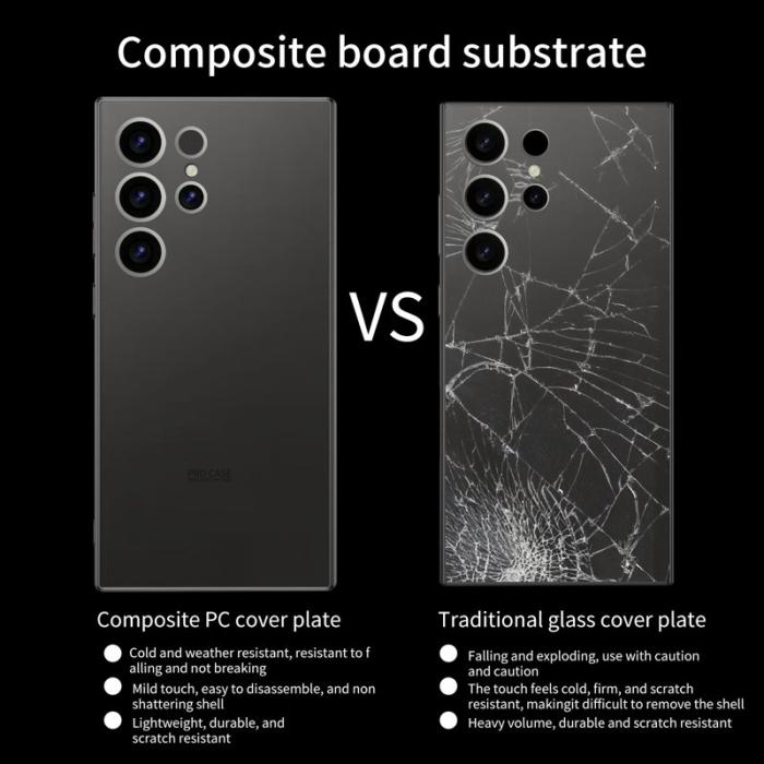 GKK - GKK Samsung Galaxy S24 Ultra Fodral Skin-Touch AG - Svart