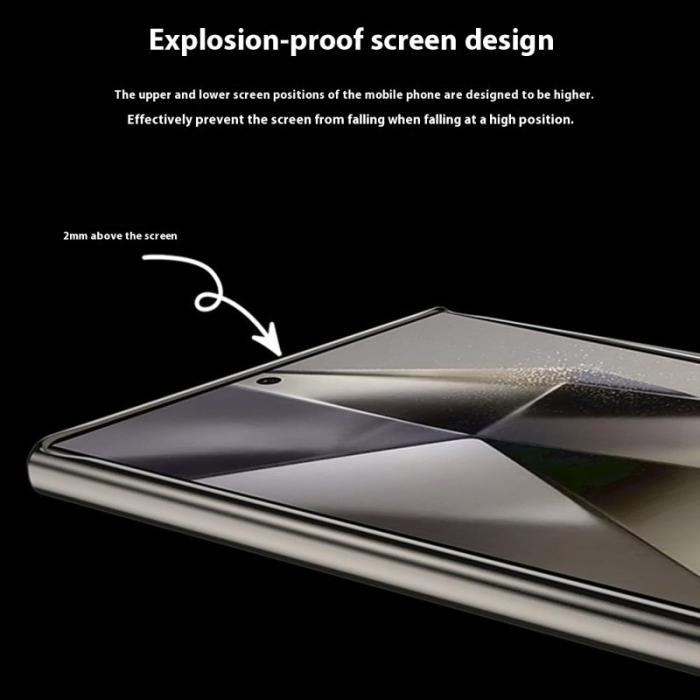 GKK - GKK Samsung Galaxy S24 Ultra Fodral Skin Touch PC + TPU - Brun