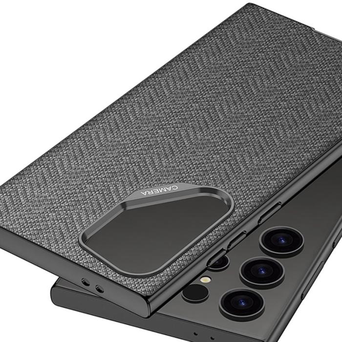 GKK - GKK Samsung Galaxy S24 Ultra Fodral Skin Touch PC + TPU - Brun