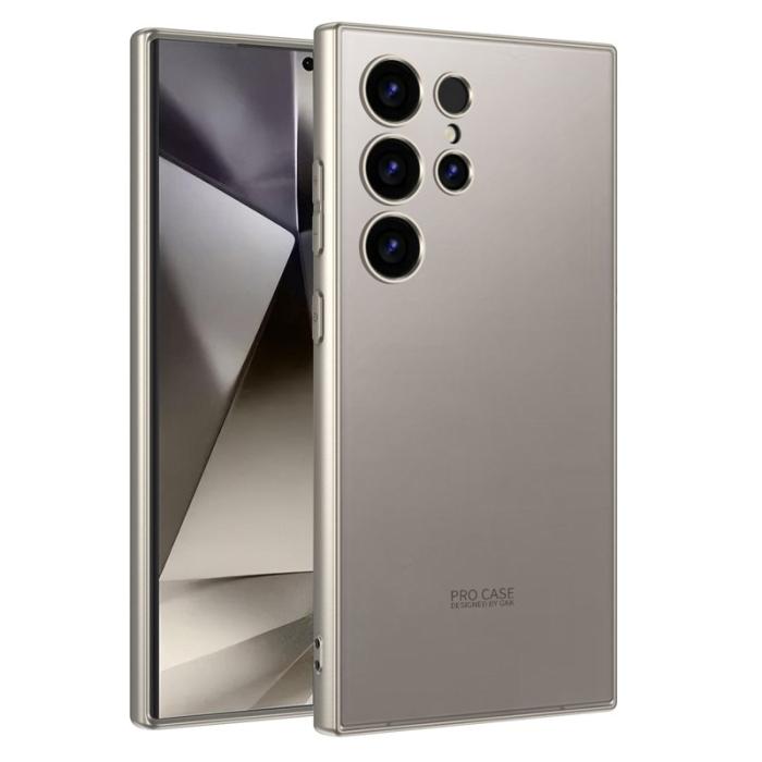 GKK - GKK Samsung Galaxy S24 Ultra Fodral Skin-Touch - Titan Grey