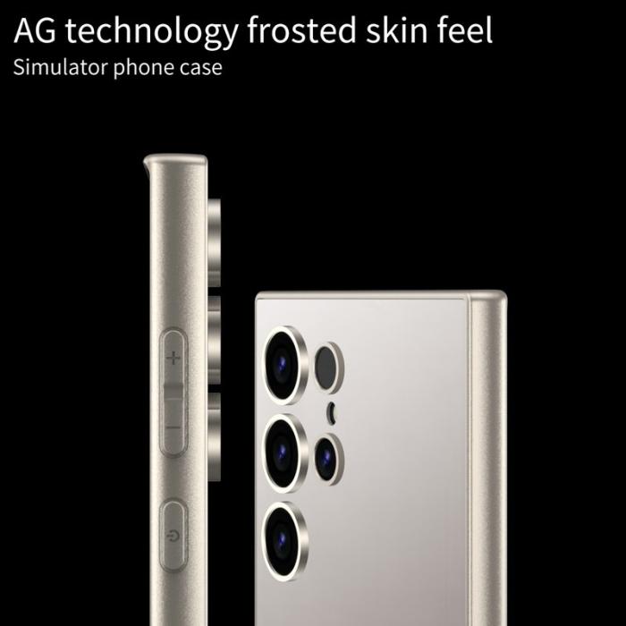 GKK - GKK Samsung Galaxy S24 Ultra Fodral Skin-Touch - Titan Grey