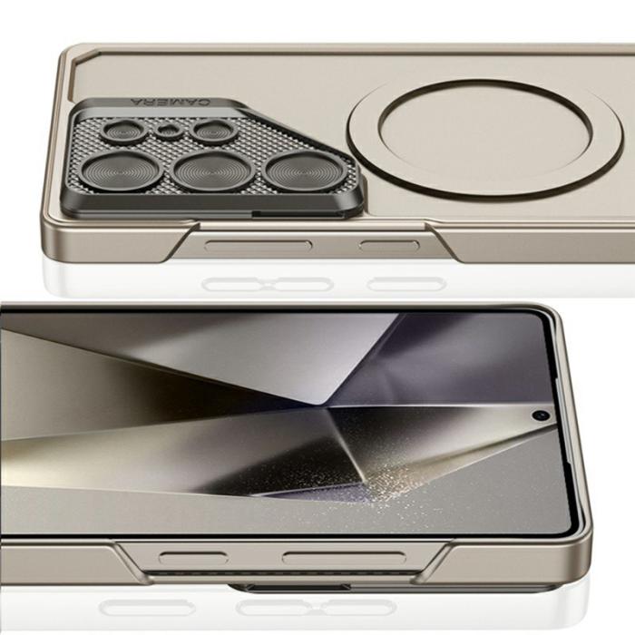 GKK - GKK Samsung Galaxy S24 Ultra Fodral Slim PC - Grå