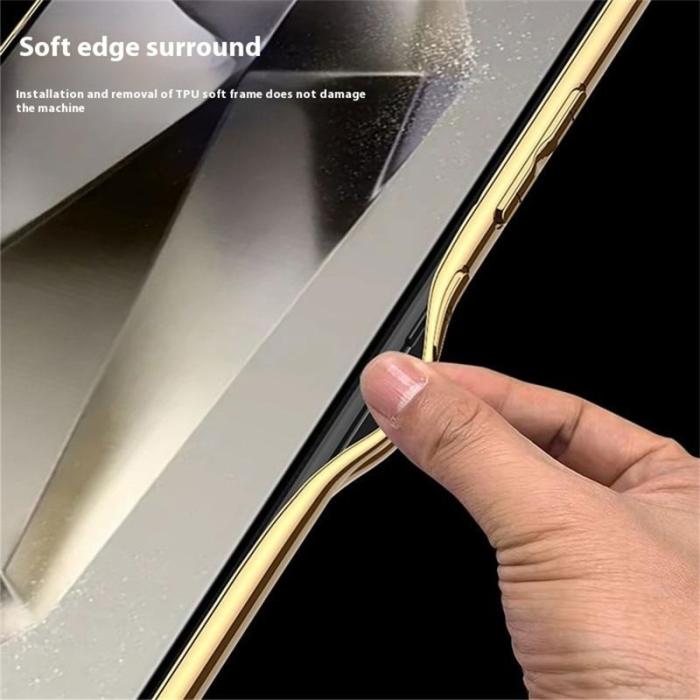 GKK - GKK Samsung Galaxy S24 Ultra Fodral - TPU + PC + PU - Grön