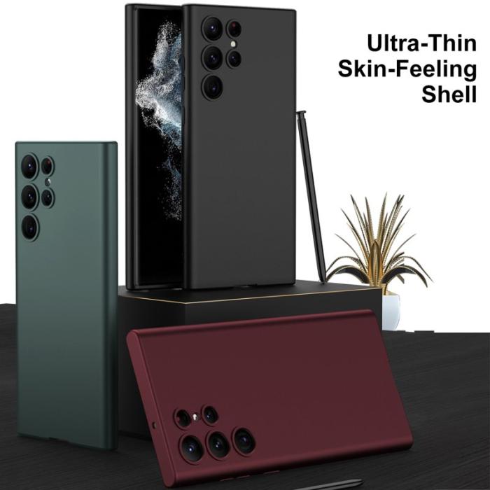 GKK - GKK Samsung Galaxy S24 Ultra Fodral Ultra Tunna PC - Silver