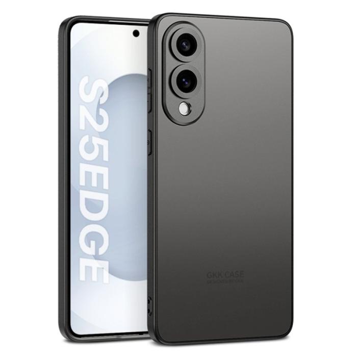 GKK - GKK Samsung Galaxy S25 Edge Fodral Skin Touch AG PC+TPU - Svart